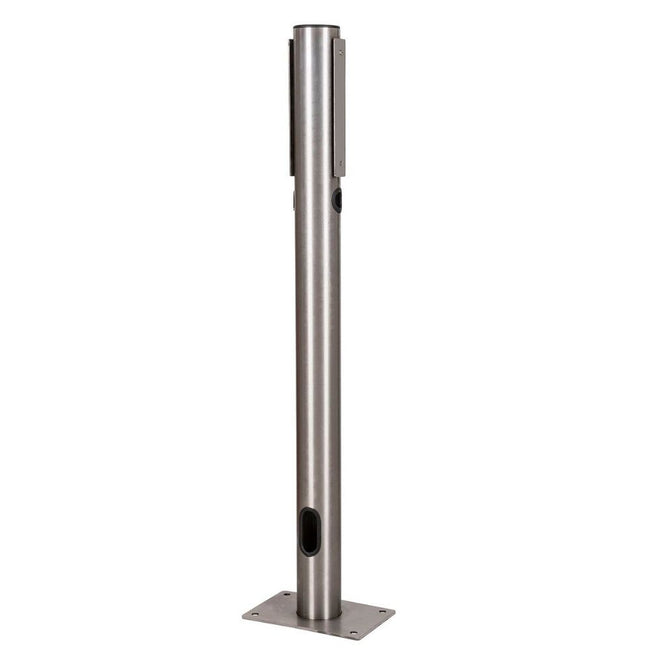 EO Stainless Steel EV Charger Mounting Post - Double Round Premium