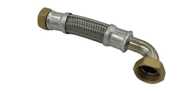 Impel Flexi heat pump hose F x F – Angled / Elbow