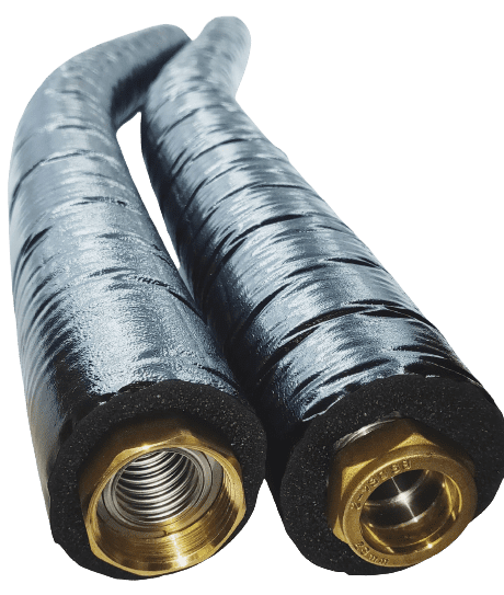 Secon Insulated Flexible Hoses (Pair)