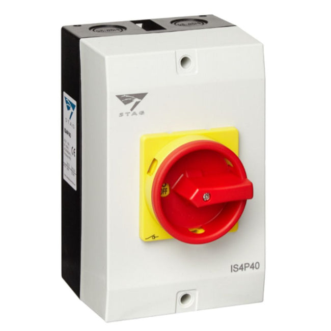 IMO Stag 63A AC Isolator - 4 Pole IP65 Enclosed